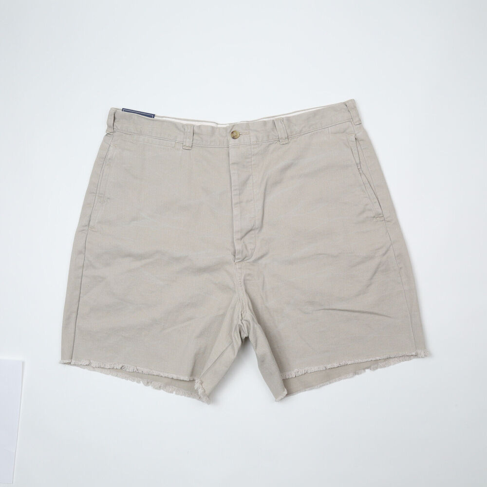 Polo Ralph Lauren 6-Inch Burroughs Relaxed Fit Chino Shorts Beige Size 36